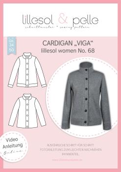 Schnittmustertitelbild Cardigan Viga lillesol women No. 68